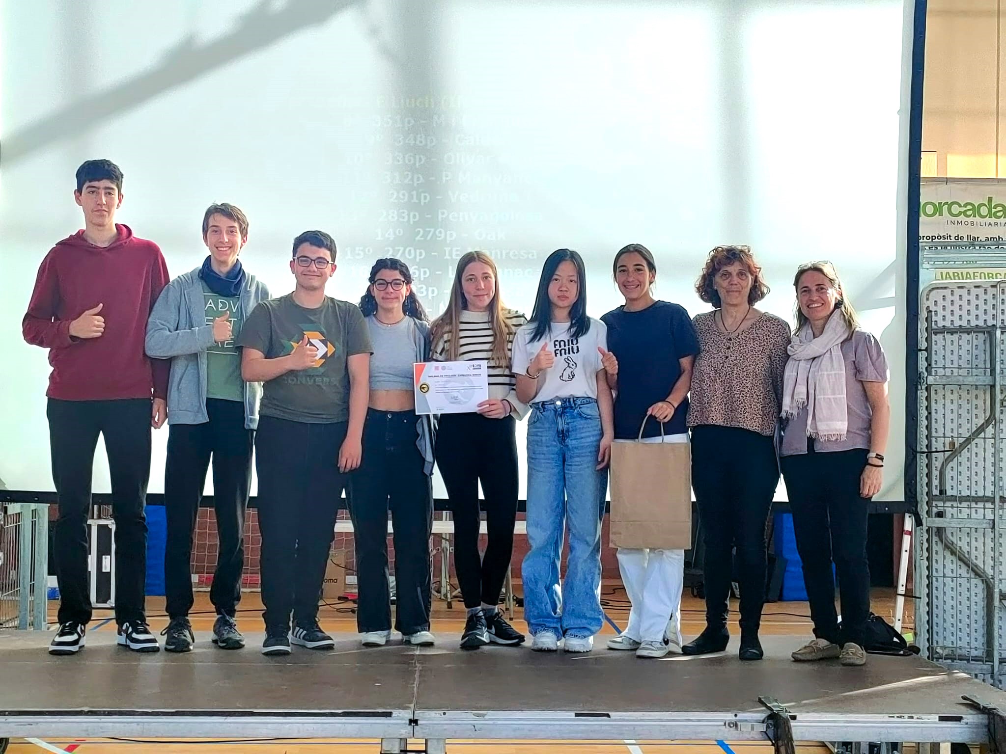 Lliurament de premis