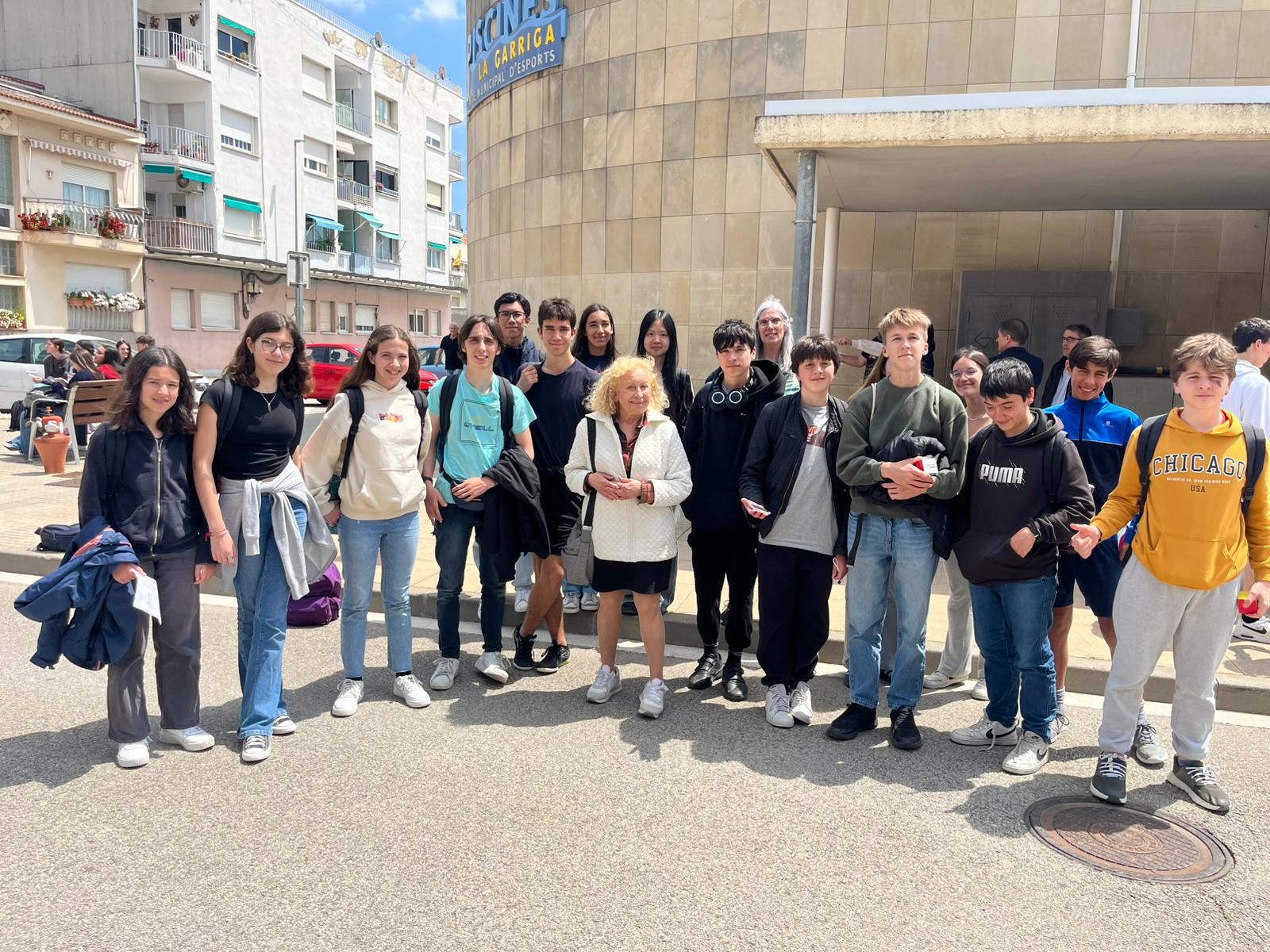 Els equips Cadet i Junior junts abans de les semifinals Junior